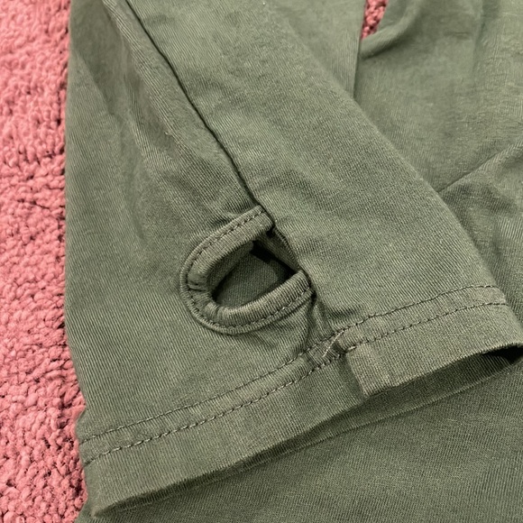 North Dakota State University NDSU Bison Green Partial Zip Pullover Size L - Picture 8 of 11